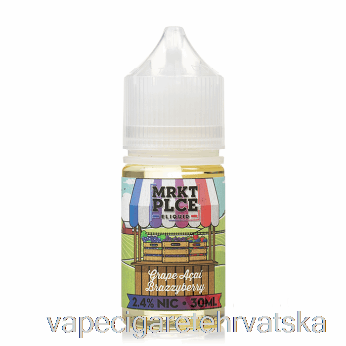 Vape Cigarete Brazberry Grožđe Acai - Mrkt Soli - 30ml 24mg